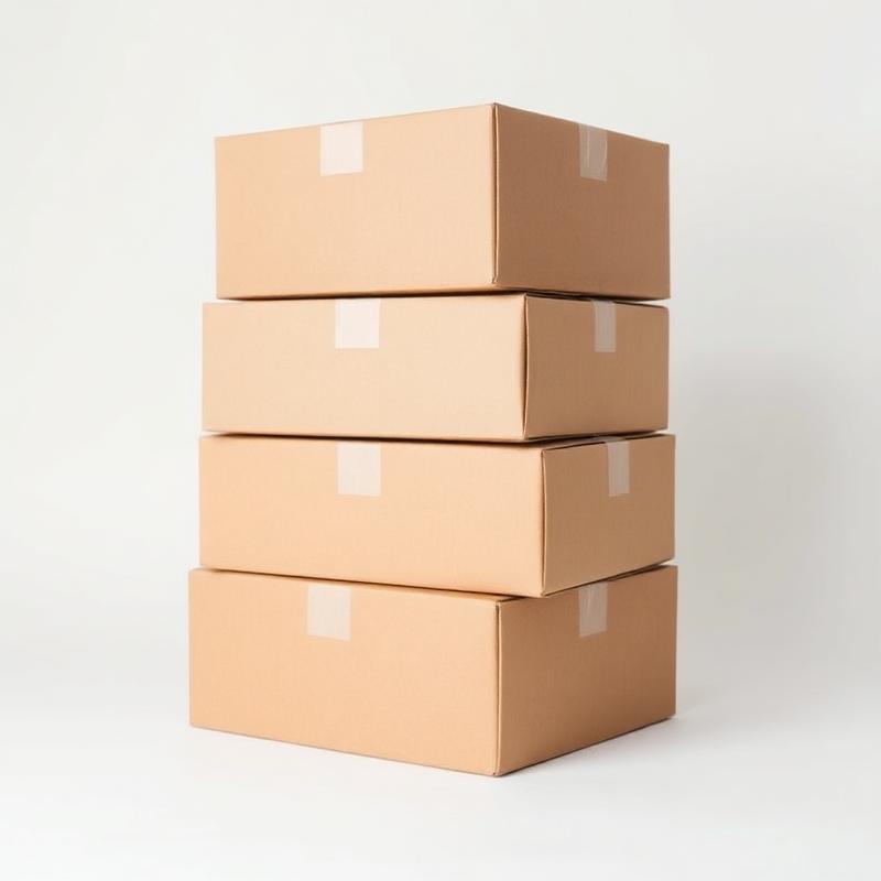 Corrugated Carton Box 3-Ply 12×10×8 in